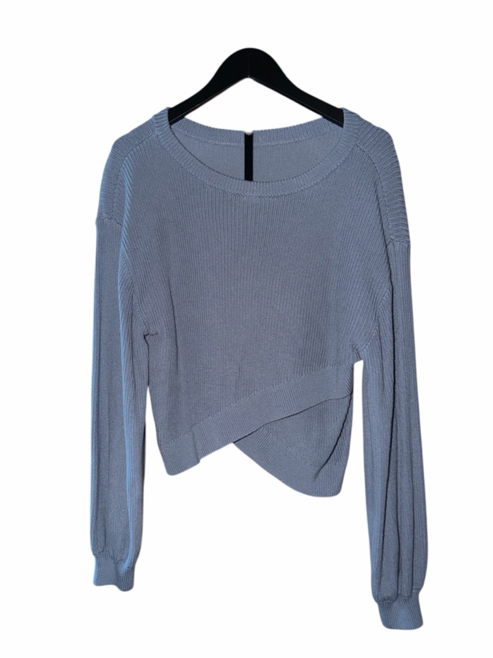 Lululemon Reversible Crossover Sweater blue Size 8 - Picture 4 of 6
